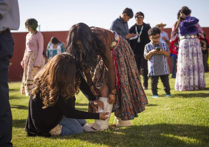 Using 'struggles as a motivation' Atrisco Heritage senior to graduate