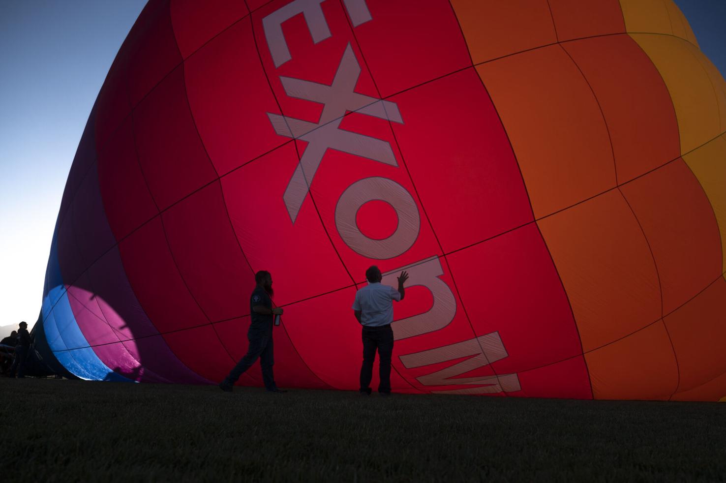 Photos ExxonMobil unveils new balloon at Balloon Fiesta Park Multimedia