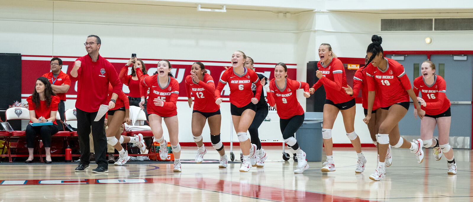 Biassou's Record Day Helps UNM Volleyball Edge Nevada | Sports ...