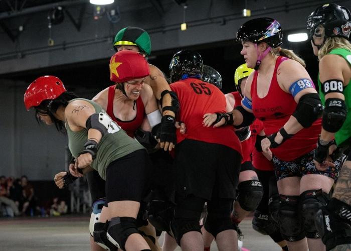 Albuquerque Roller Derby hosts Red Vs. Green competition Green