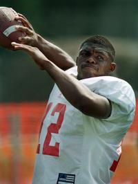 PHOTOS: Pro Football Hall of Famers lead practice with Highland HS players, Multimedia