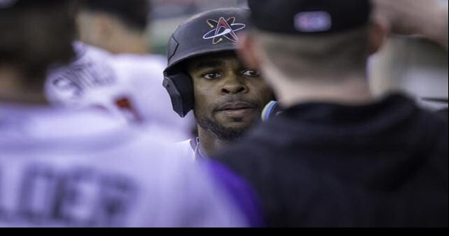 Warren Schaeffer on the emotional Isotopes clubhouse after Wynton Bernard  gets called up by Rockies 