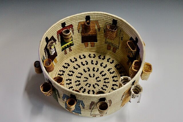 Makah Imbricated Basket – Douglas Reynolds Gallery