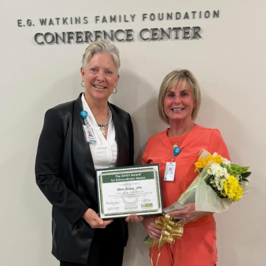 NCH nurse Ellen Hope honored with Daisy Award - Vimarsana News