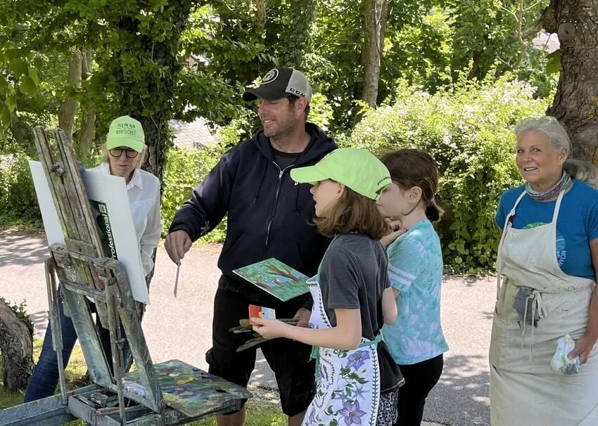 AAN’s Plein Air Nantucket underway