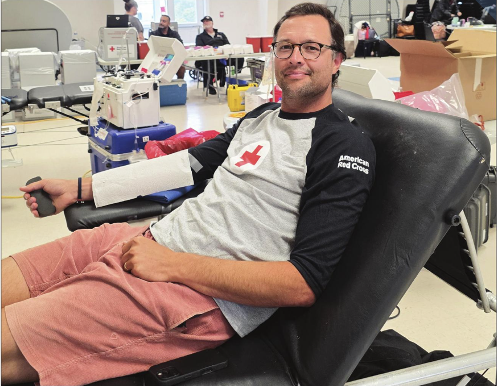 Blood drive returning next week