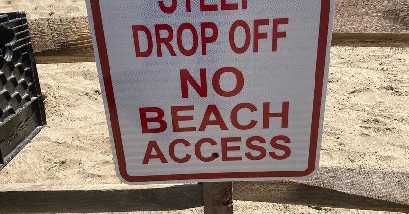 Beach access in Madaket closed due to erosion | News | ack.net