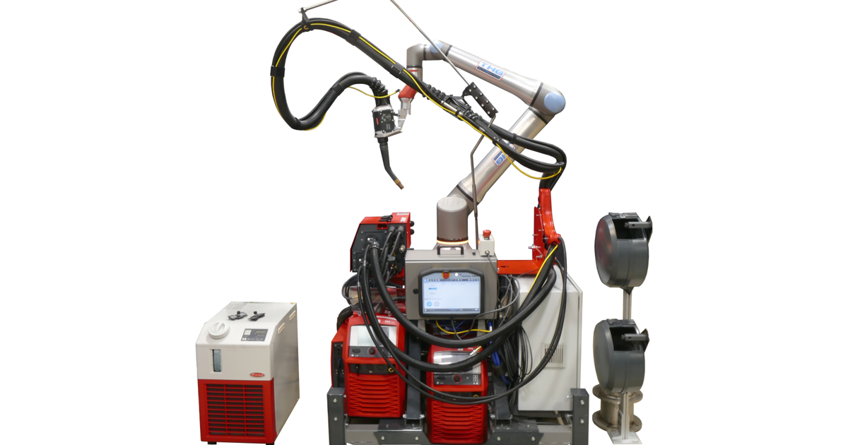 THG Automation Develops CMT Twin-Wire Cobot Welding System