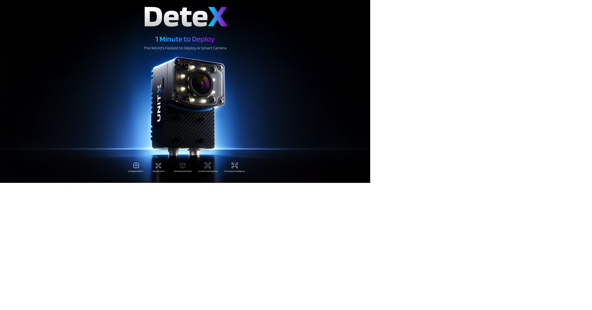 UnitX Launches AI Smart Camera to Bridge Manufacturing Vision Gap ...