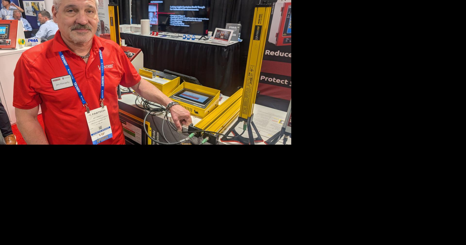 Protection for Press Brake Operators | FABTECH 2026 ...