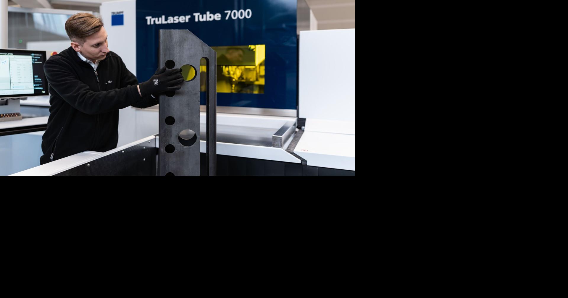 Trumpf Offers Productive, Flexible Laser Tube Cutting Machine | Press ...