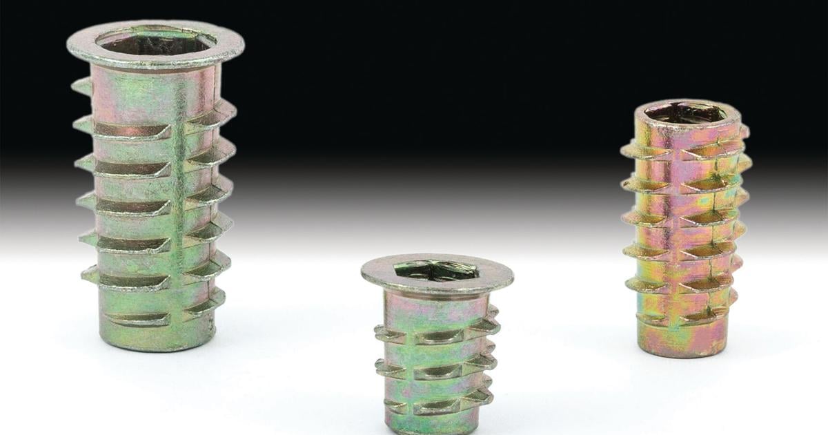 Cladding Threaded Insert Threaded Inserts for Wood Applications | Product Previews ...