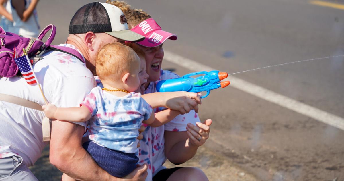 Celebrating independence with a parade in Sweetwater