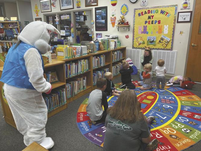 Easter Bunny visits TPL