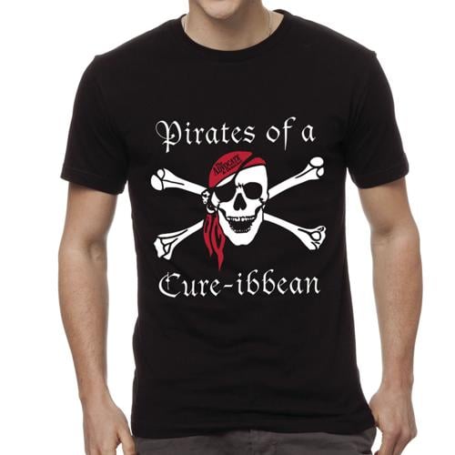 Pirates of the Caribbean Skull torches Logo Disney T-Shirt