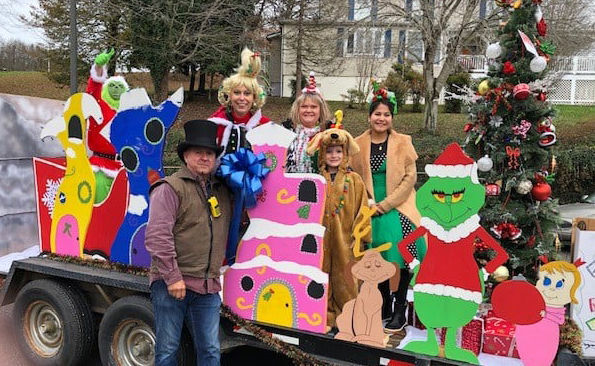 Celebrating Christmas with a parade