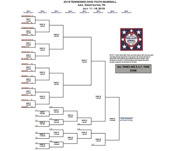 The future is now Dixie Youth state tourney coming to Sweetwater