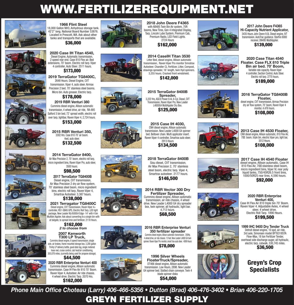 GREYN FERTILIZER SUPPLY - Ad from 2026-02-20