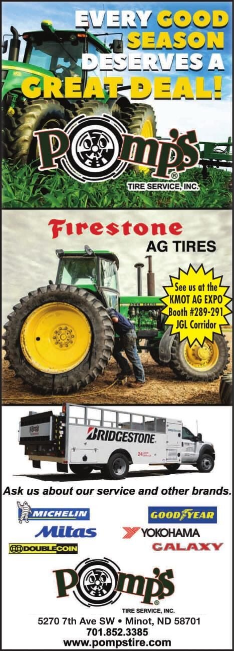 POMPS TIRE SERVICE (MINOT) - Ad from 2026-05-01