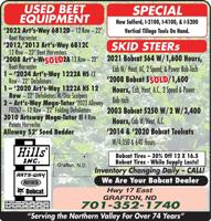 HILLS  INC. - Ad from 2026-05-01