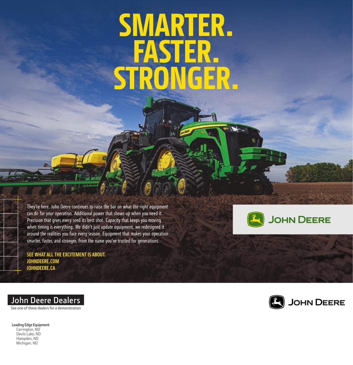JOHN DEERE % JL FARMAKIS INC - Ad from 2026-05-29
