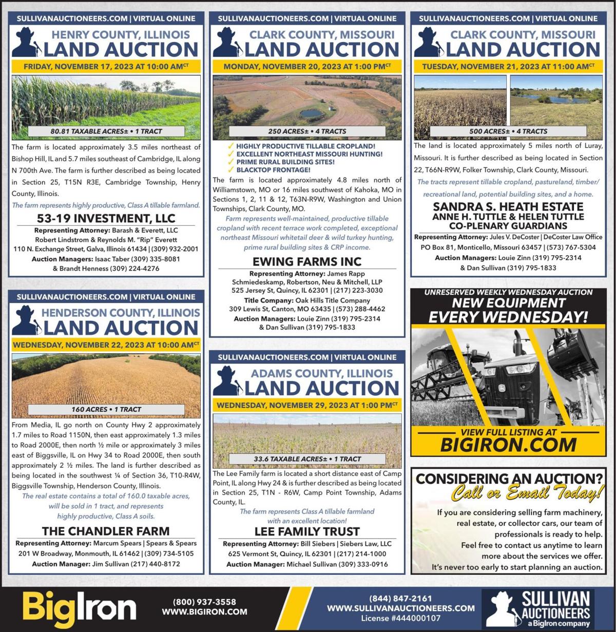 Auctions Today