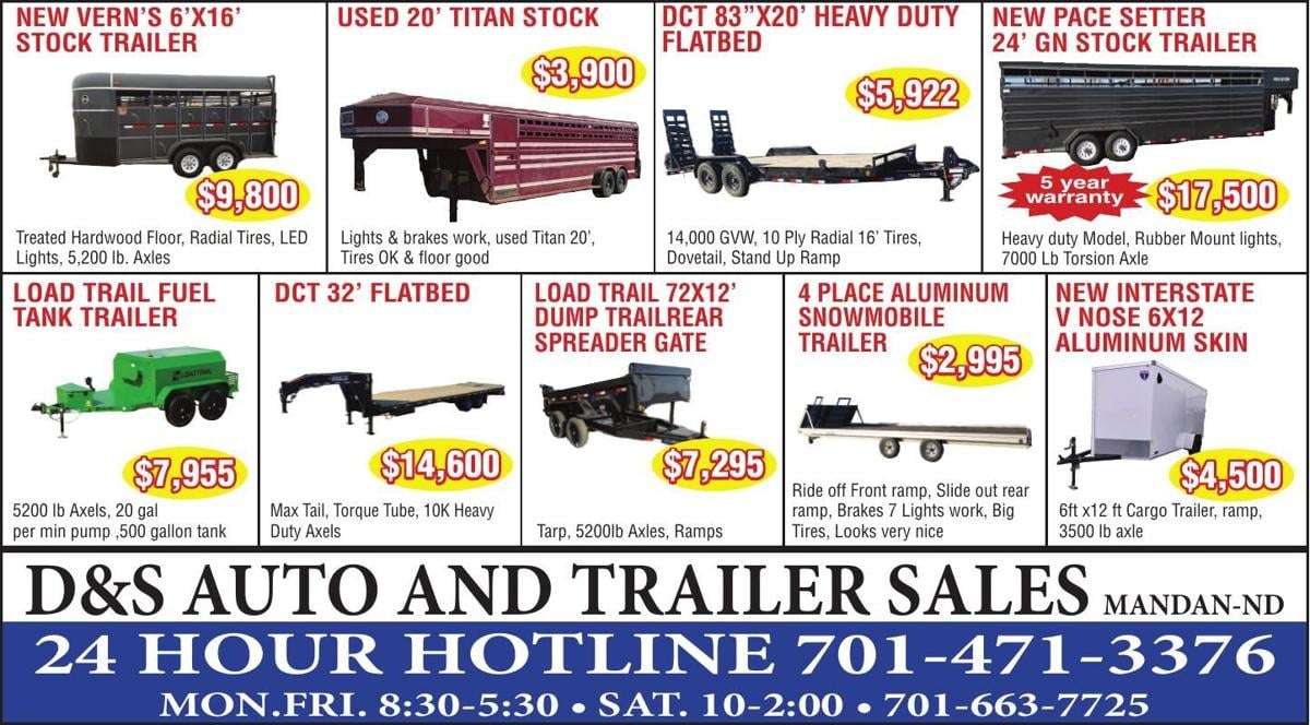 D&S AUTO & TRAILER SALES - Ad from 2026-04-17