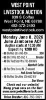 West Point Livestock Market