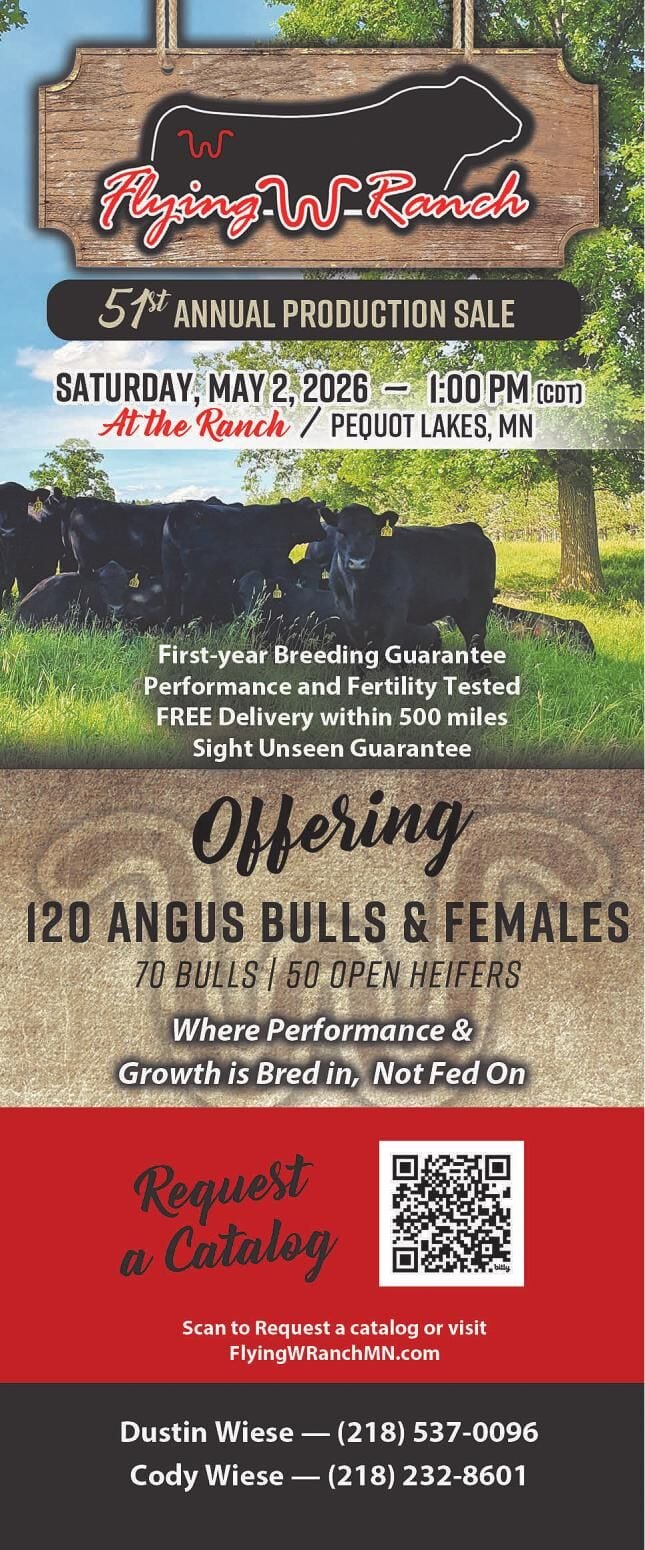 FLYING W RANCH - Ad from 2026-04-16