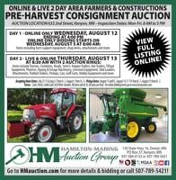 Hamilton Maring Auction - Ad from 2026-08-06