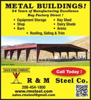 R & M STEEL - Ad from 2024-05-03