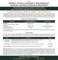 MONSANTO C/O JL FARMAKIS INC - Ad from 2026-04-11