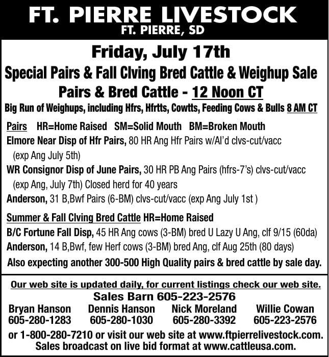 FORT PIERRE LIVESTOCK