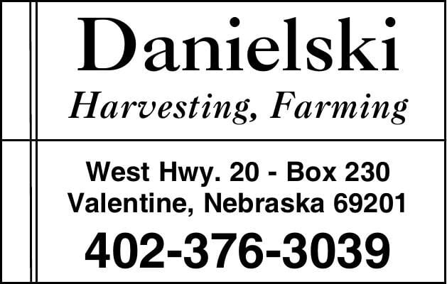 DANIELSKI HARVESTING - Ad from 2026-06-05