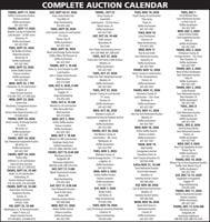 Farmer Today Auction Calendar
