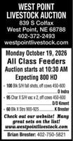 West Point Livestock Market