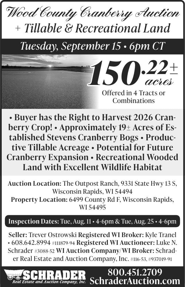 SCHRADER REAL ESTATE - Ad from 2026-08-06