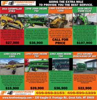 FOREFRONT EQUIPMENT - Ad from 2026-04-03