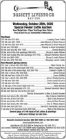 Bassett Livestock Auction