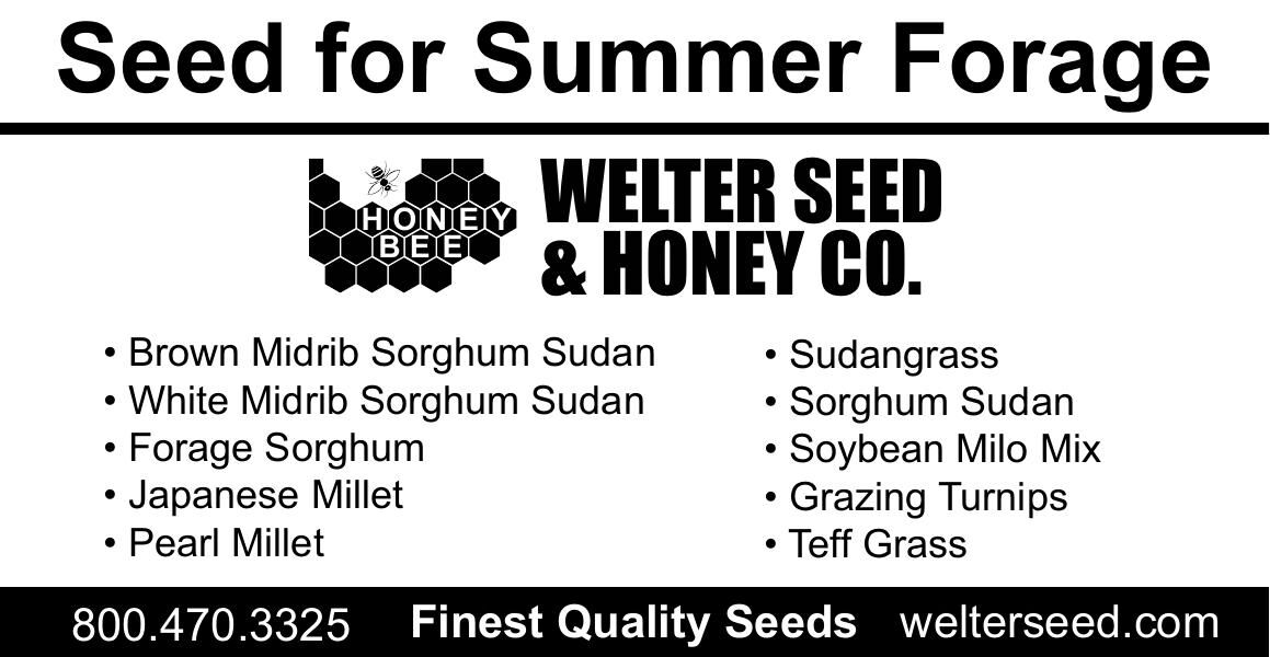 WELTER SEED & HONEY CO - Ad from 2024-05-04