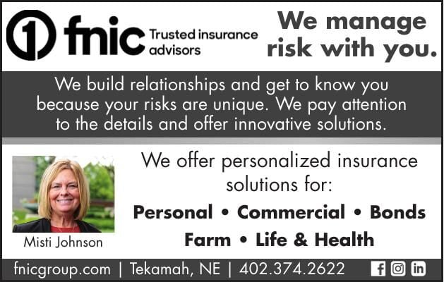 Burt County Insurance Agency 1 FNIC - Ad from 2026-06-05