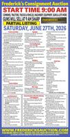 Frederick’s Consignment Auction