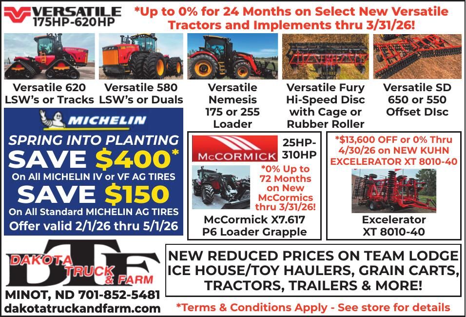 DAKOTA TRUCK & FARM - Ad from 2026-03-06