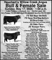 HEUCHERT WILLOW CRK RANCH - Ad from 2026-05-01