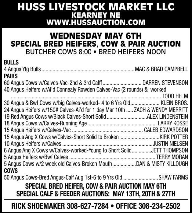 Huss Livestock Market