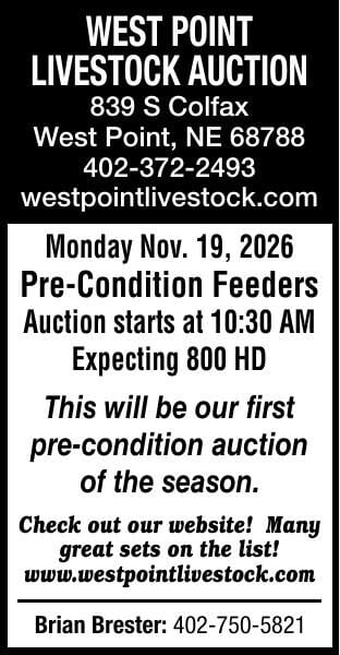West Point Livestock Market