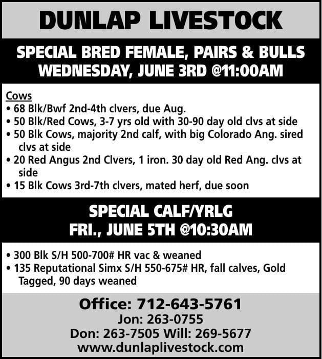 Dunlap Livestock Auction