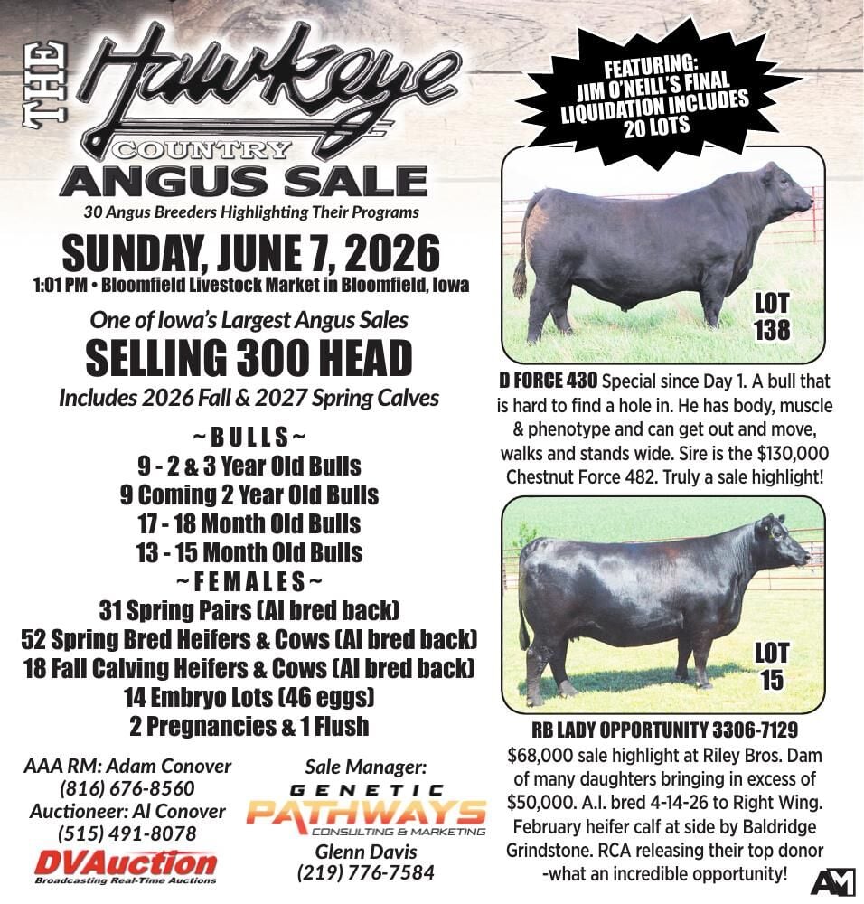 CONOVER AUCTION SERVICE - Ad from 2026-05-29