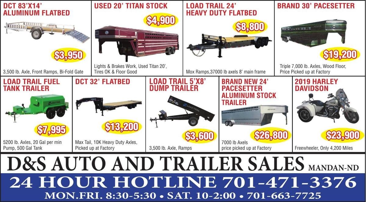 D&S AUTO & TRAILER SALES - Ad from 2026-05-15