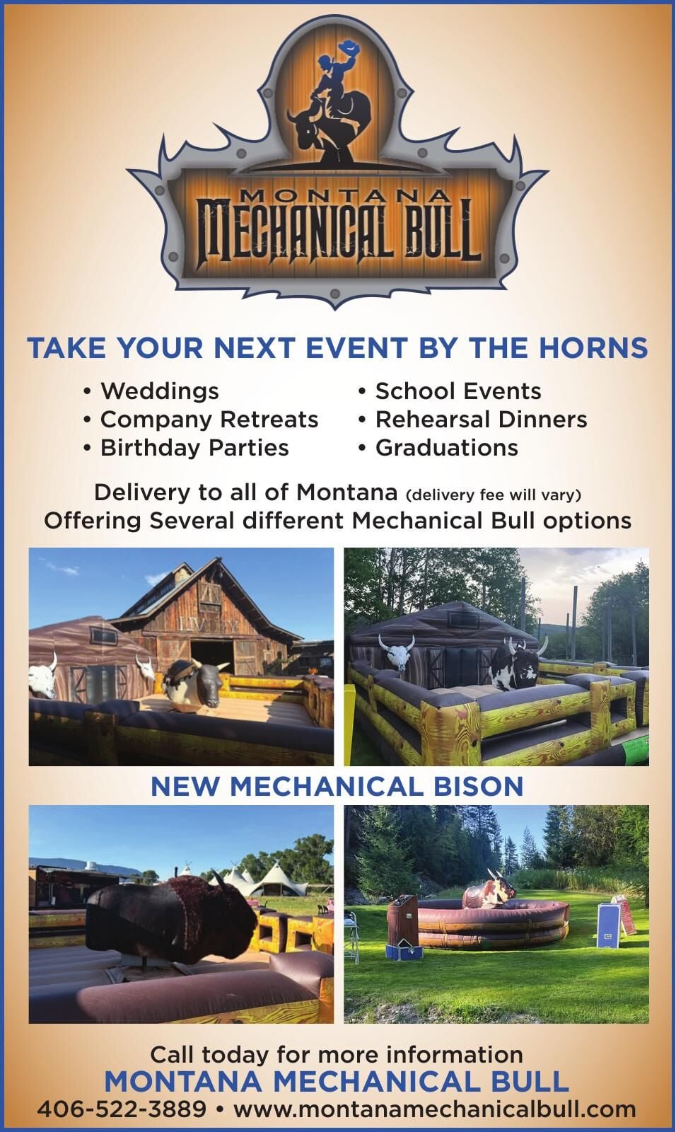 Montana Mechanical Bull - Ad from 2026-03-20